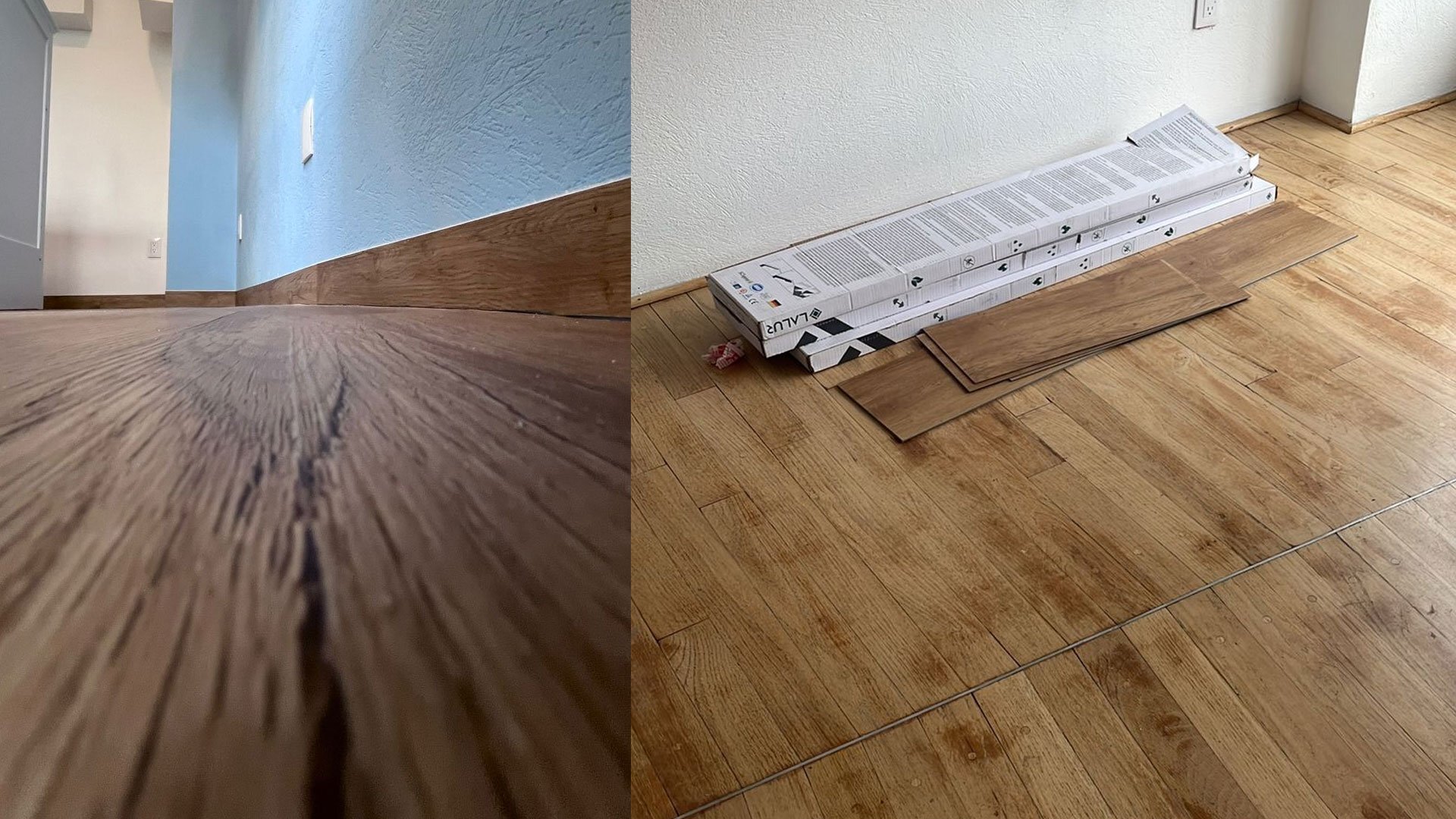 de qué está hecho el piso lvt