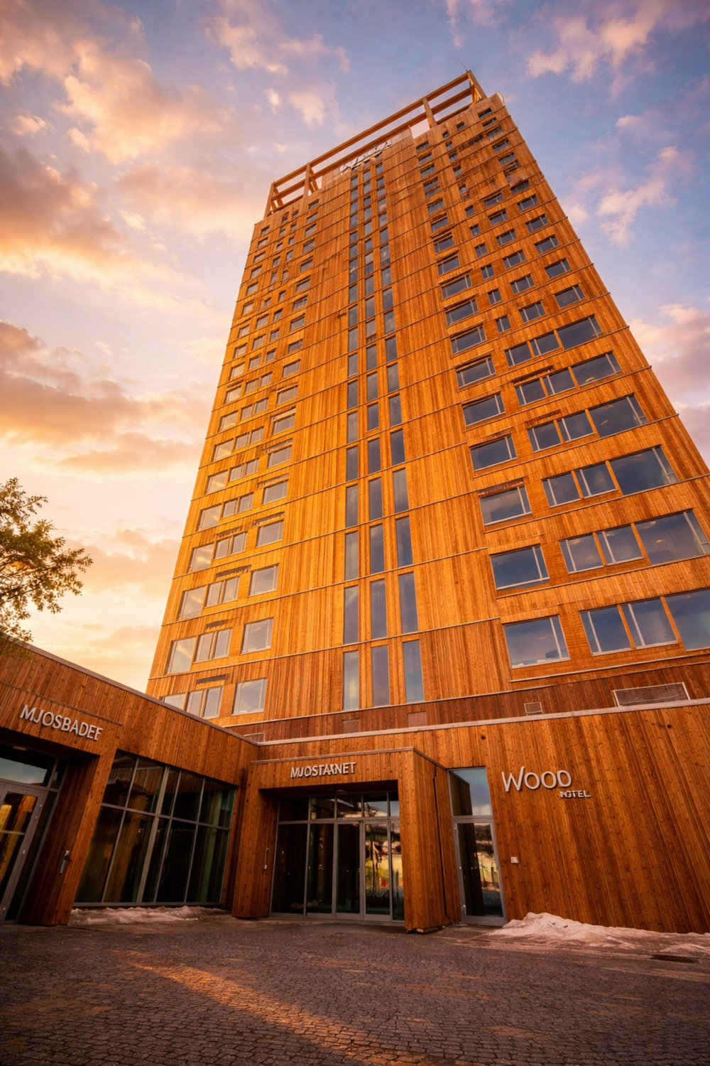 Mjøstårnet construído con Materiales Sustentables