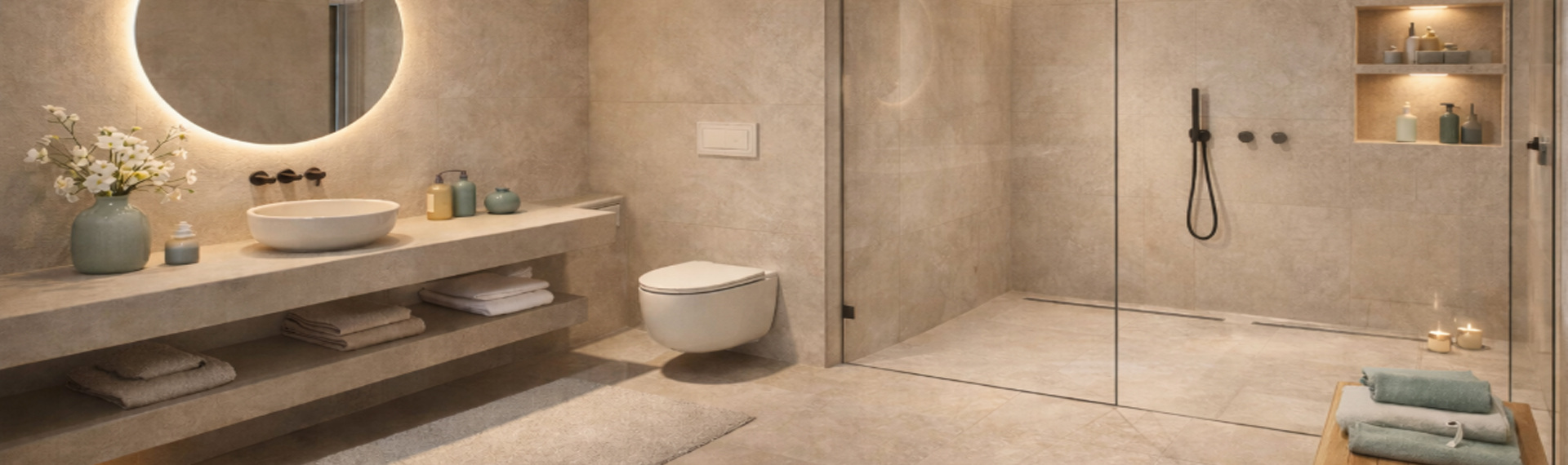 Pisos para regaderas de baño - Porcelanato LALUR