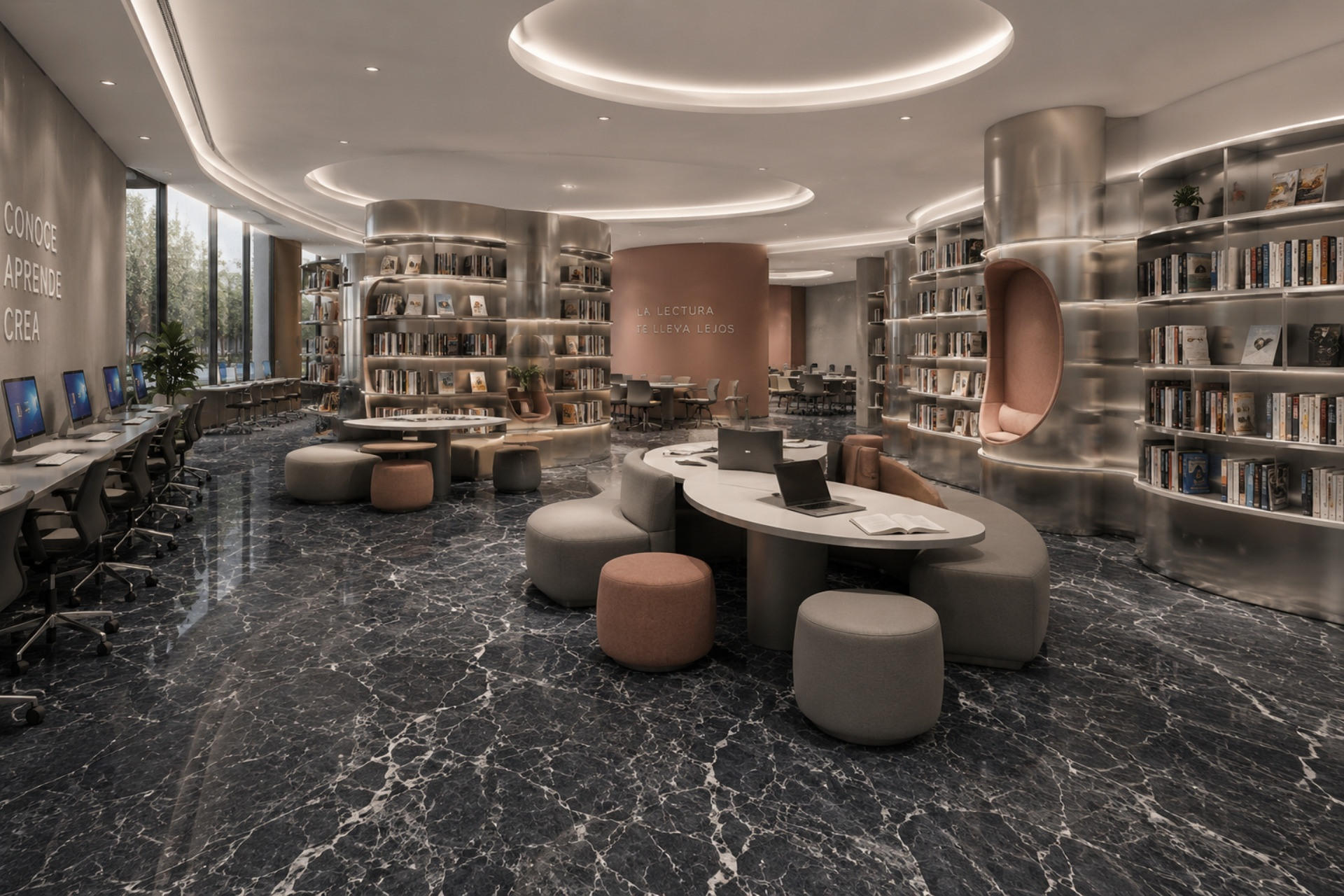 Proyecto con porcelanato Calabria Mate 60×60