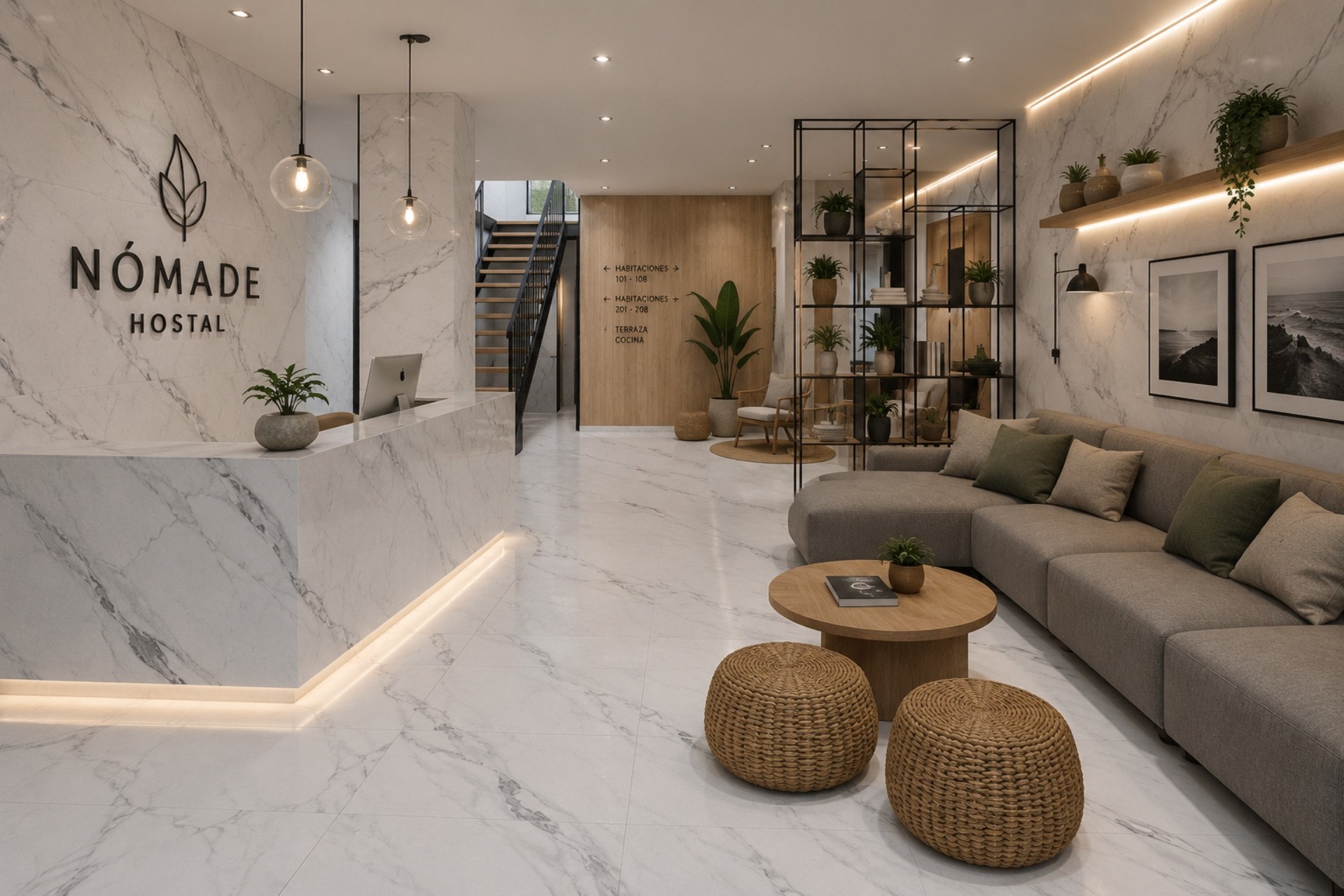 Proyecto con porcelanato Lyrae Pulido 60×60