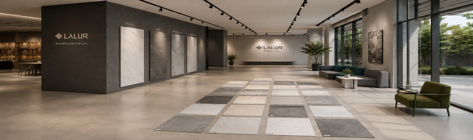 ¡Showroom LALUR abierto! ¡Conoce nuestra colección de porcelanato formato estándar!