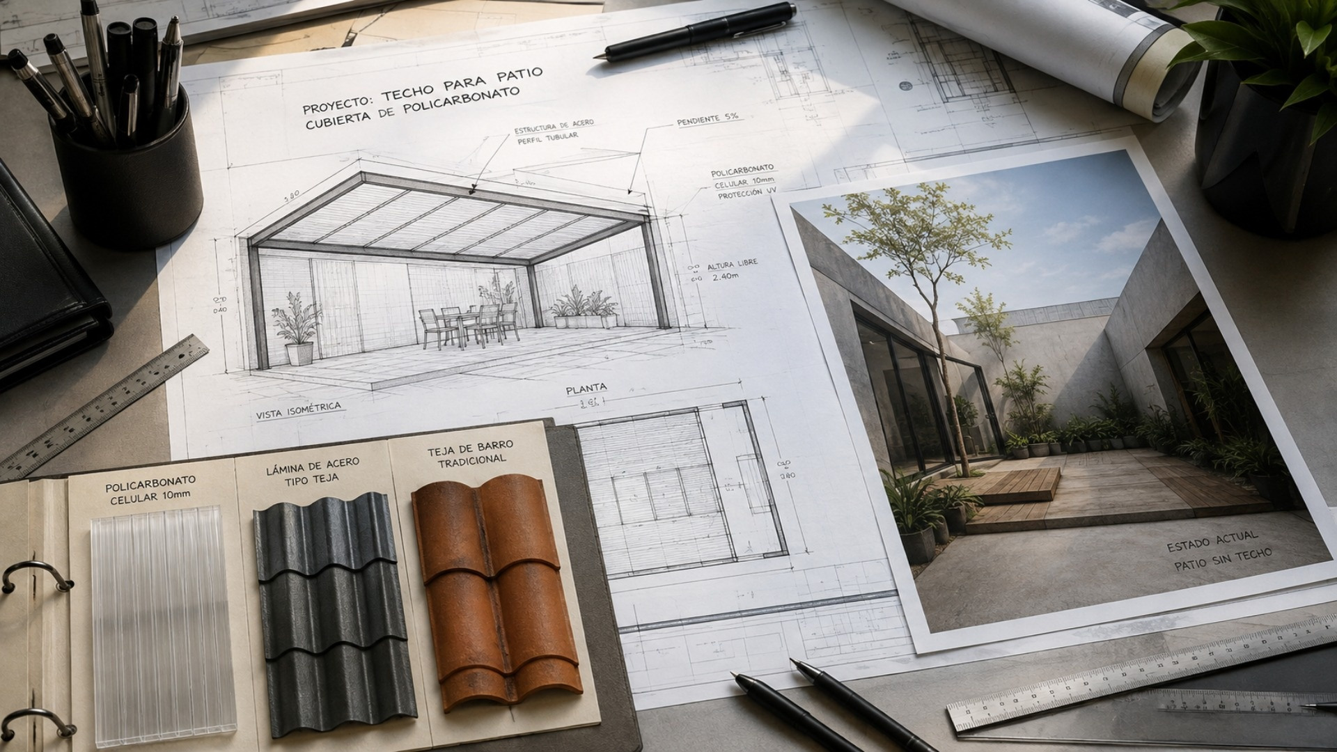 Techos para patio: consejos clave para crear una atmósfera en tu patio