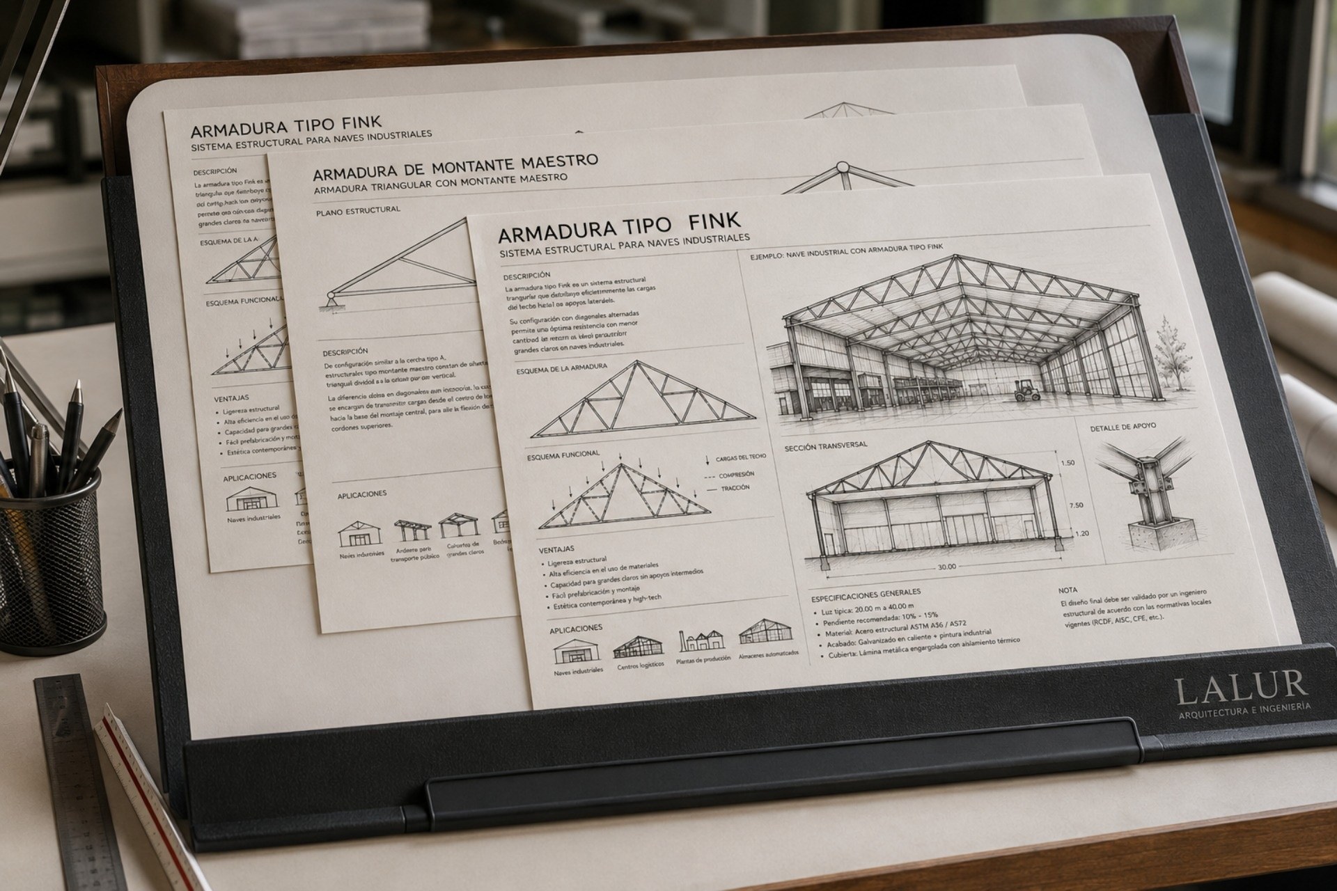 Descubre los diferentes tipos de cerchas estructurales para arquitectura contemporánea