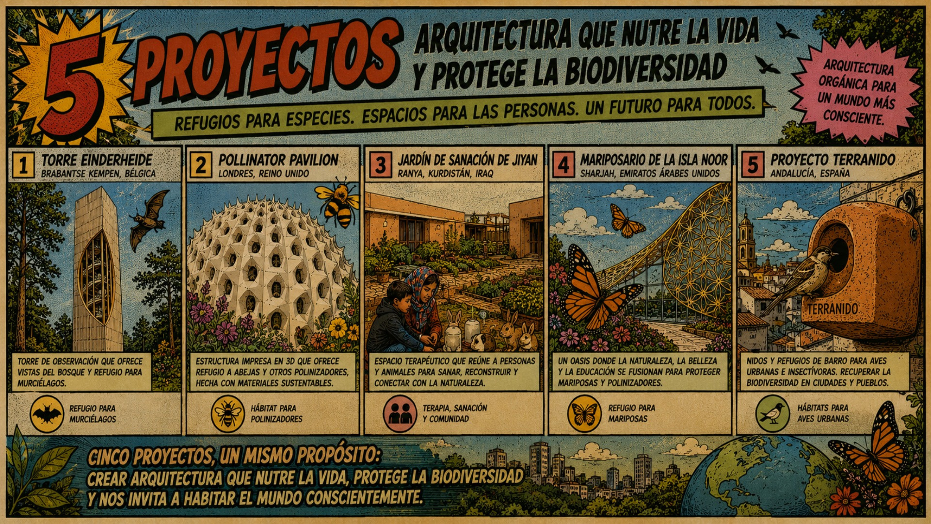 Descubre, en este artículo, 5 estructuras arquitectónicas pensadas para animales