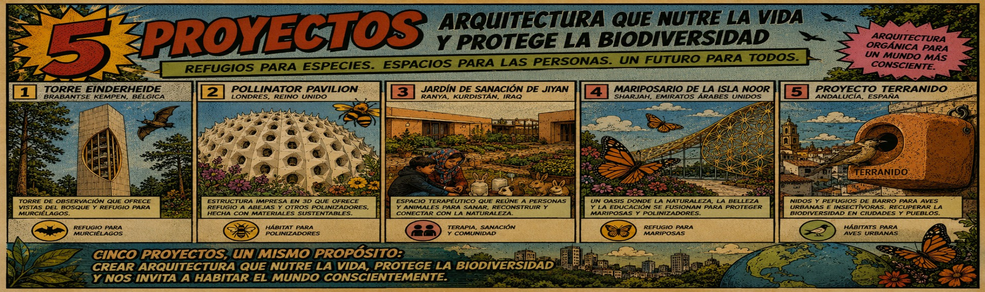 Descubre, en este artículo, 5 estructuras arquitectónicas pensadas para animales