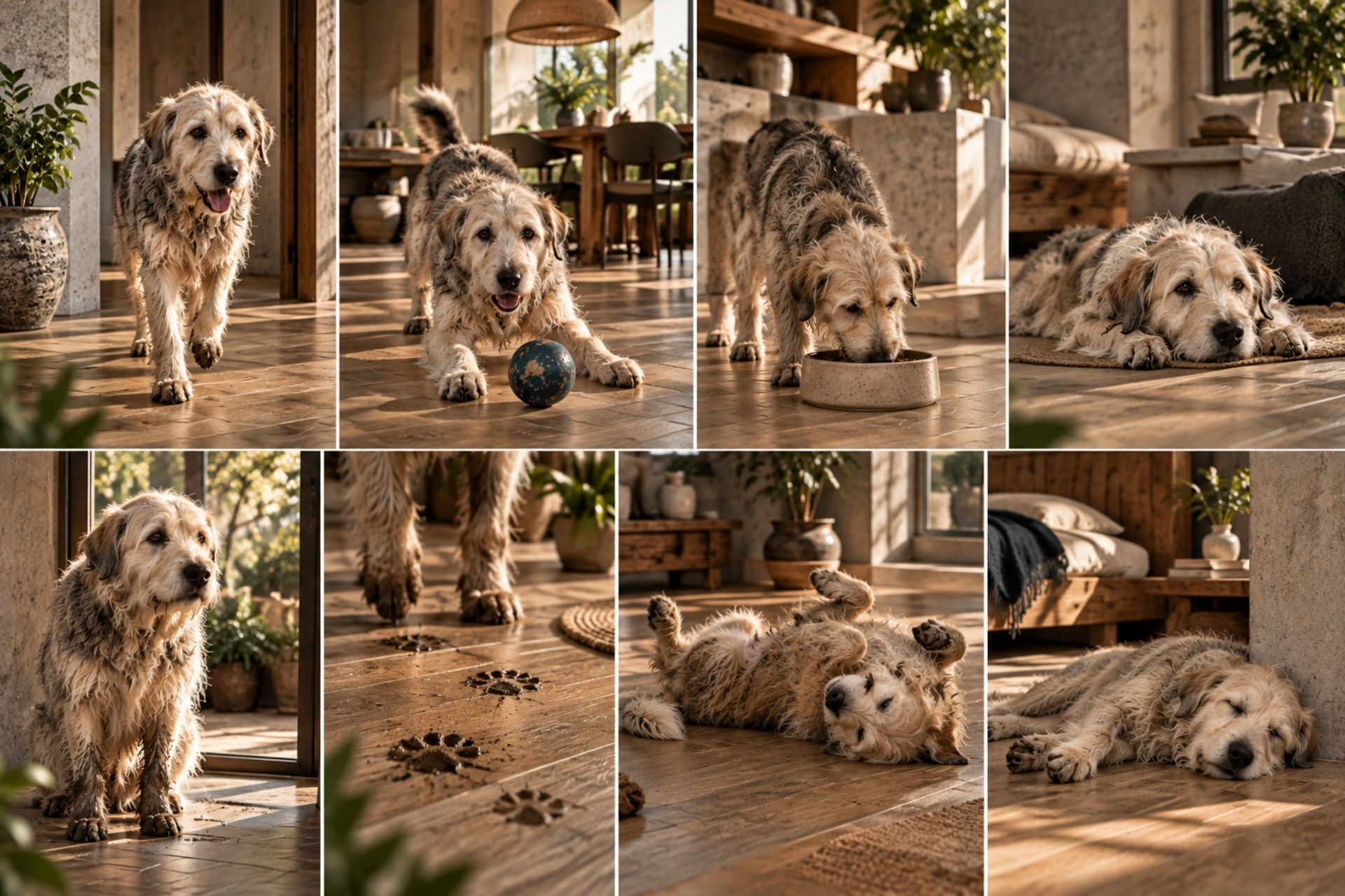 El LVT es un piso vinílico pensado para adaptarse al ritmo cotidiano de tus mascotas