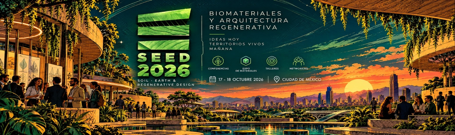 No te quedes sin tus boletos: sé partícipe de la charla sobre biomateriales organizada por el Colectivo SEED