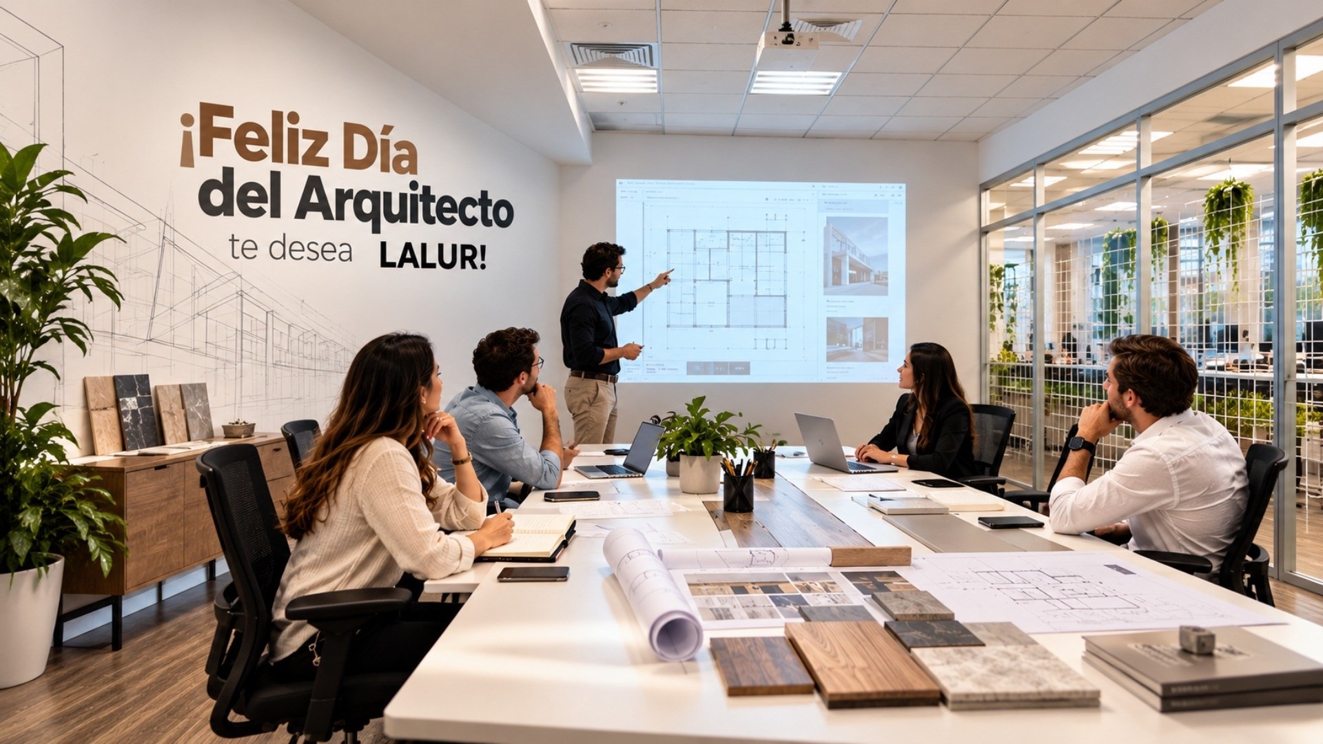 En LALUR te deseamos un feliz día, arquitecto y arquitecta. ¡Construyamos el futuro juntos!