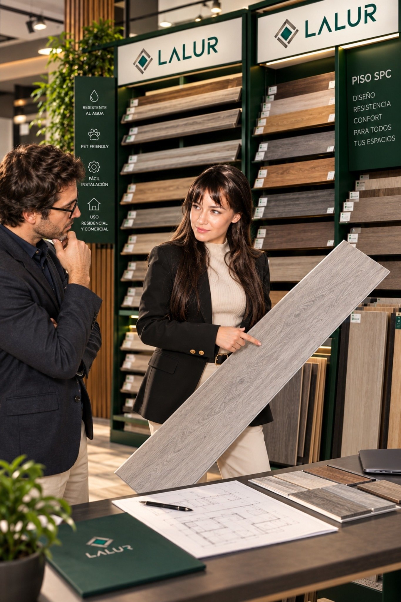 En LALUR acompañamos a arquitectos y diseñadores de interiores con atención personalizada para sus proyectos