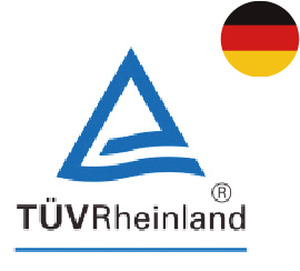 logo del certificado TUV Rheinland